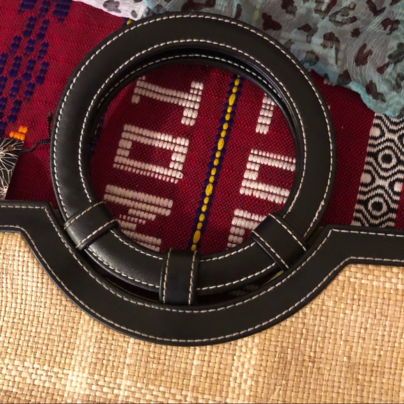 🌸5/$25🌸 Victoria’s Secret Woven Wicker Clutch - Picture 7 of 16